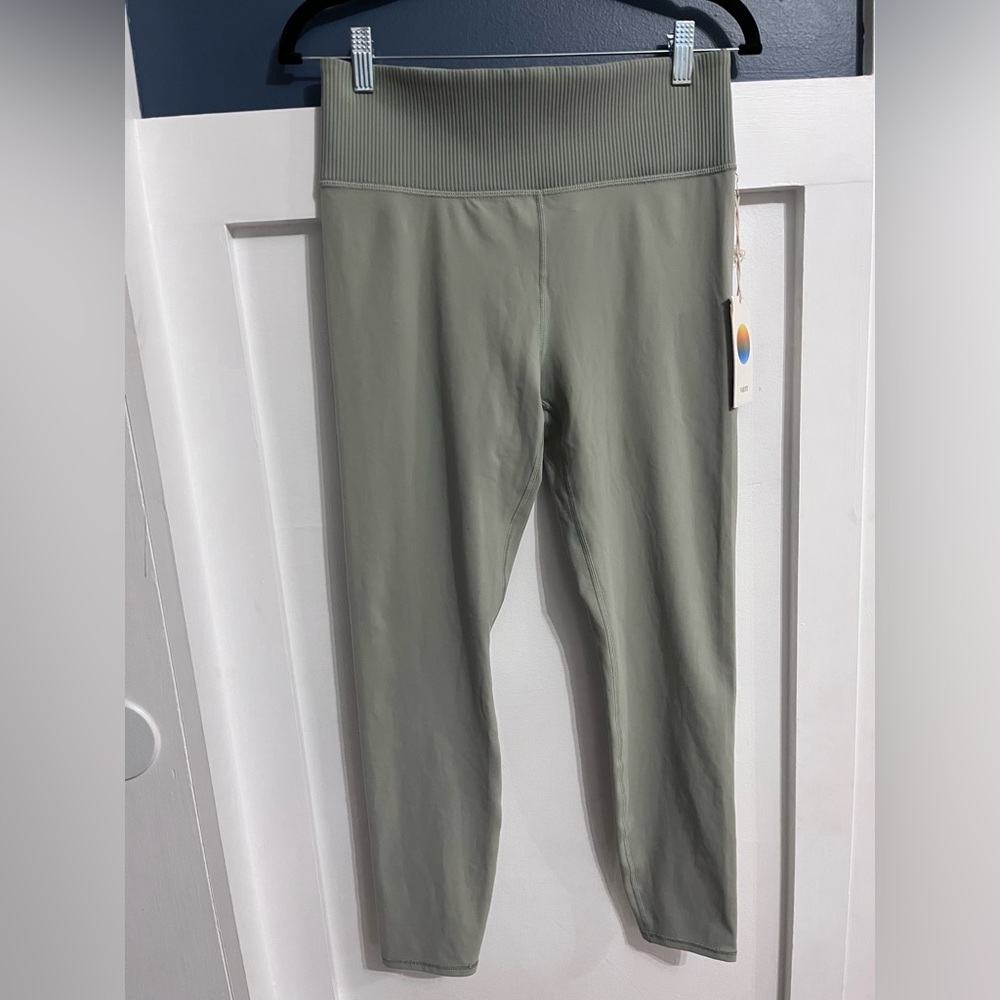 Vuori Women’s Rib Studio Leggings Eucalyptus VW428